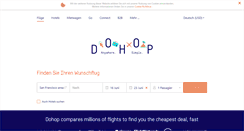 Desktop Screenshot of dohop.de