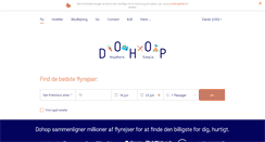 Desktop Screenshot of dohop.dk